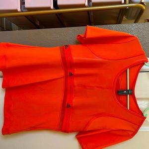 Stella McCartney WMN Sz: L  brand new with tags bright orange